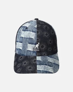 Discount Kangol Denim Mashup Baseball