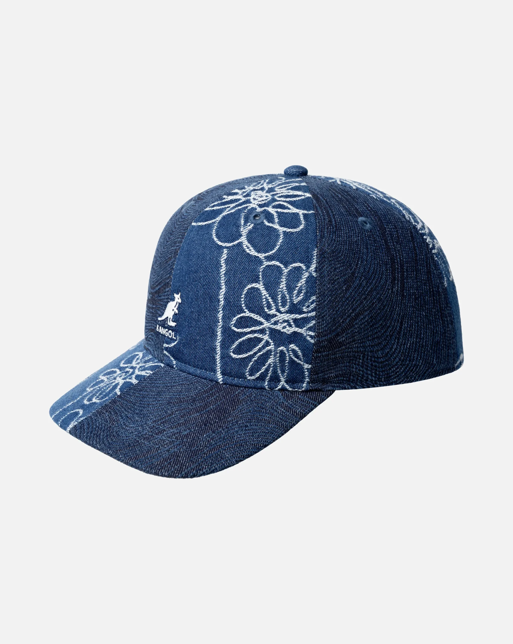 Discount Kangol Denim Mashup Baseball