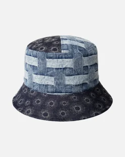 Clearance Kangol Denim Mashup Bucket