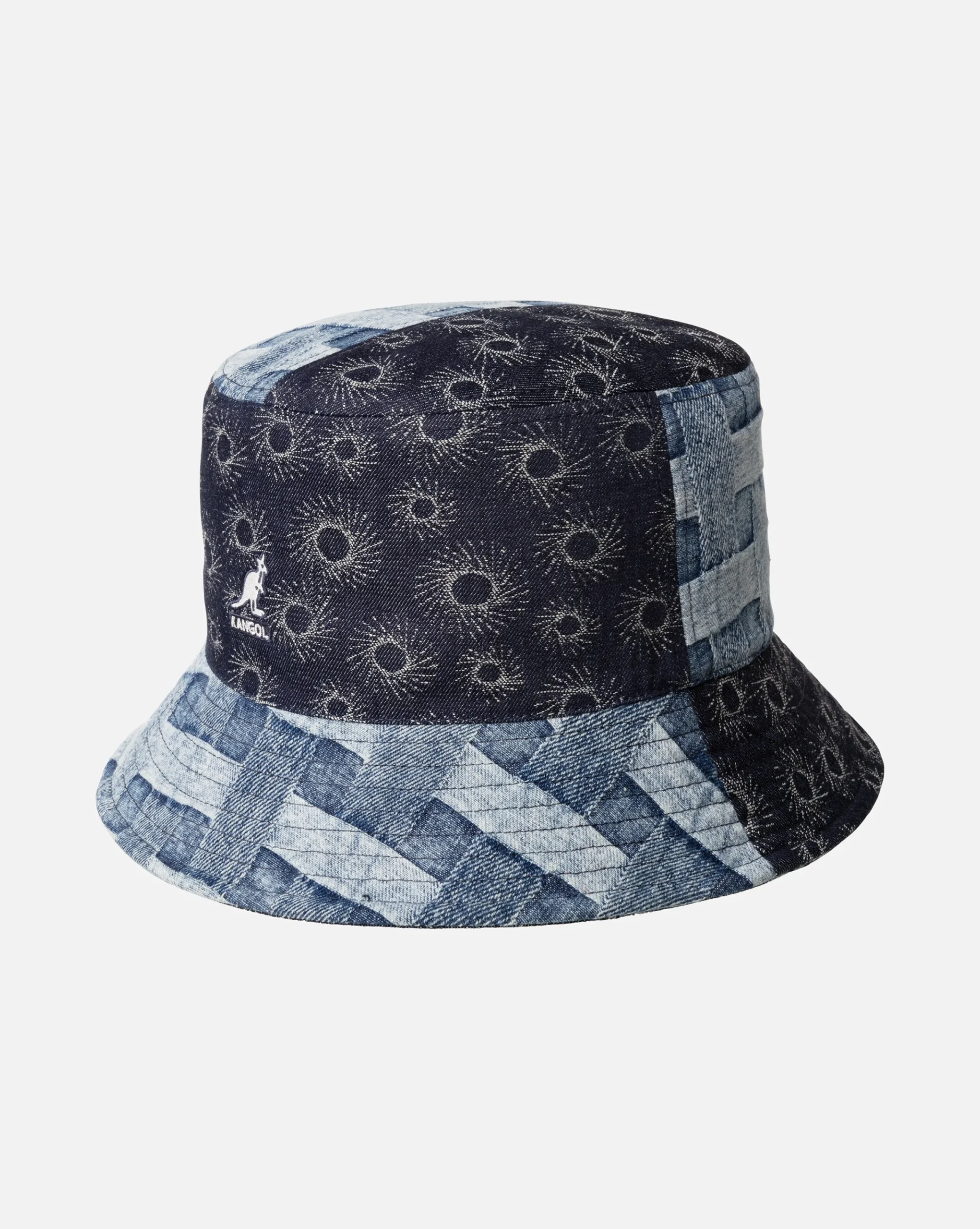 Clearance Kangol Denim Mashup Bucket