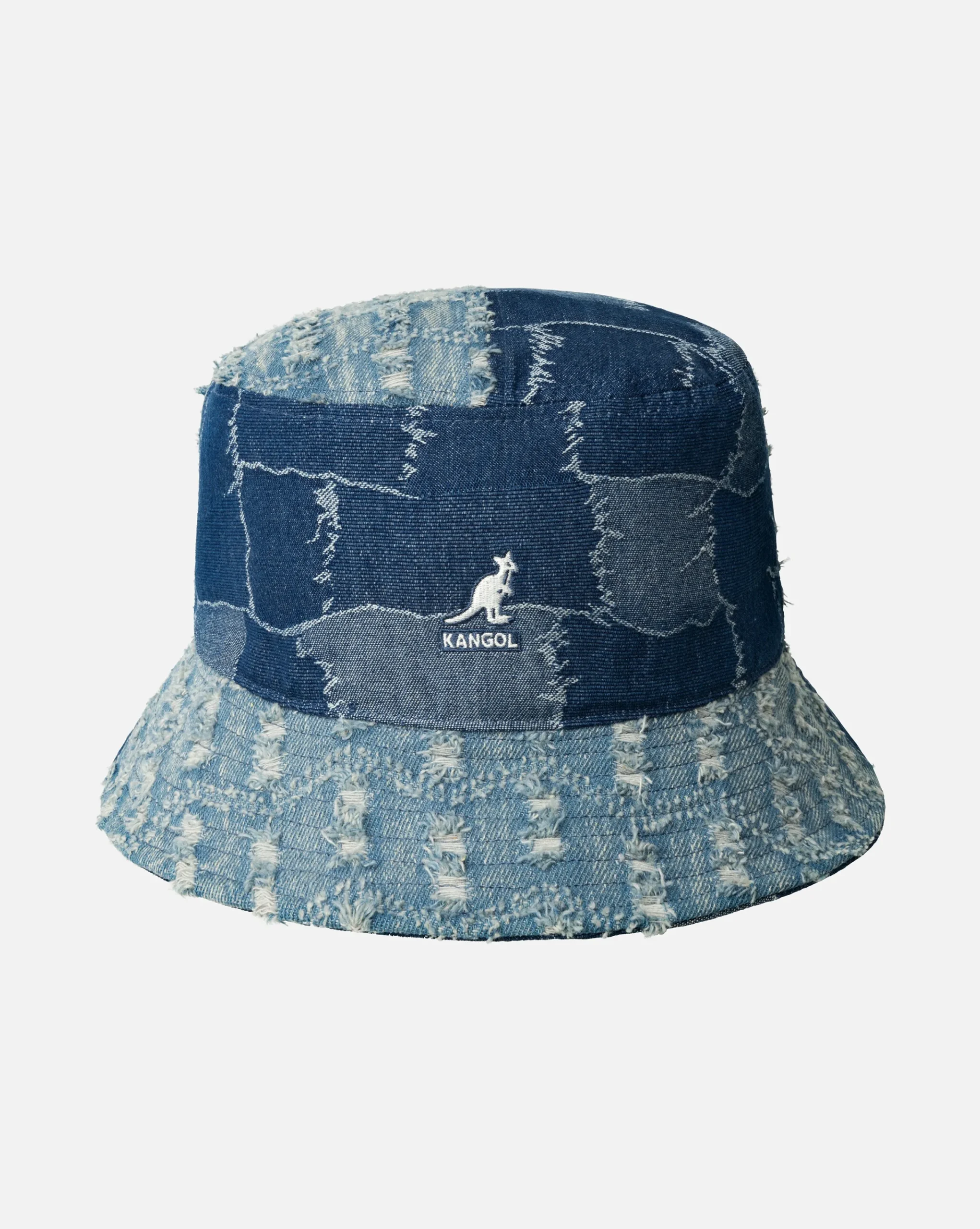 Clearance Kangol Denim Mashup Bucket
