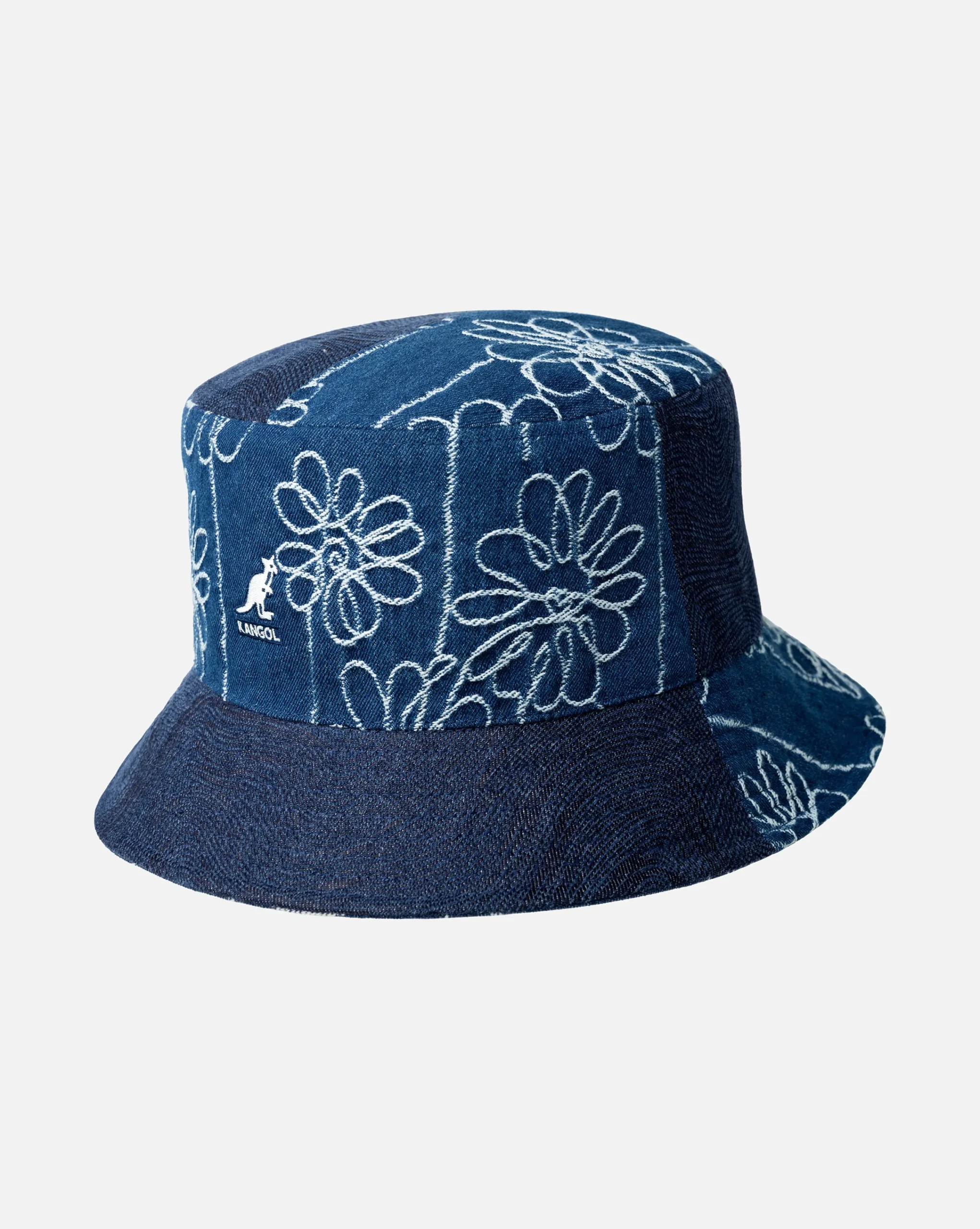 Clearance Kangol Denim Mashup Bucket