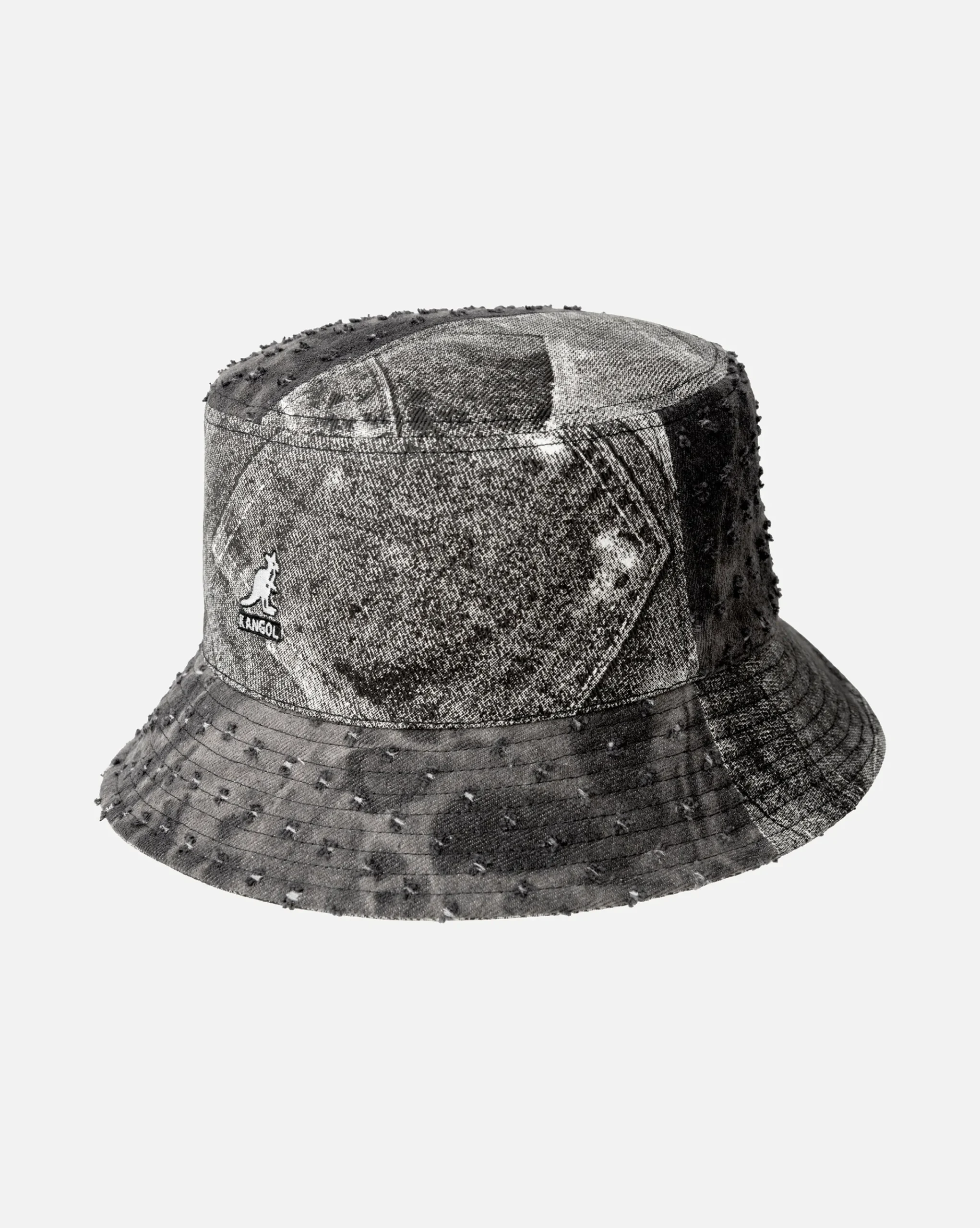 Clearance Kangol Denim Mashup Bucket