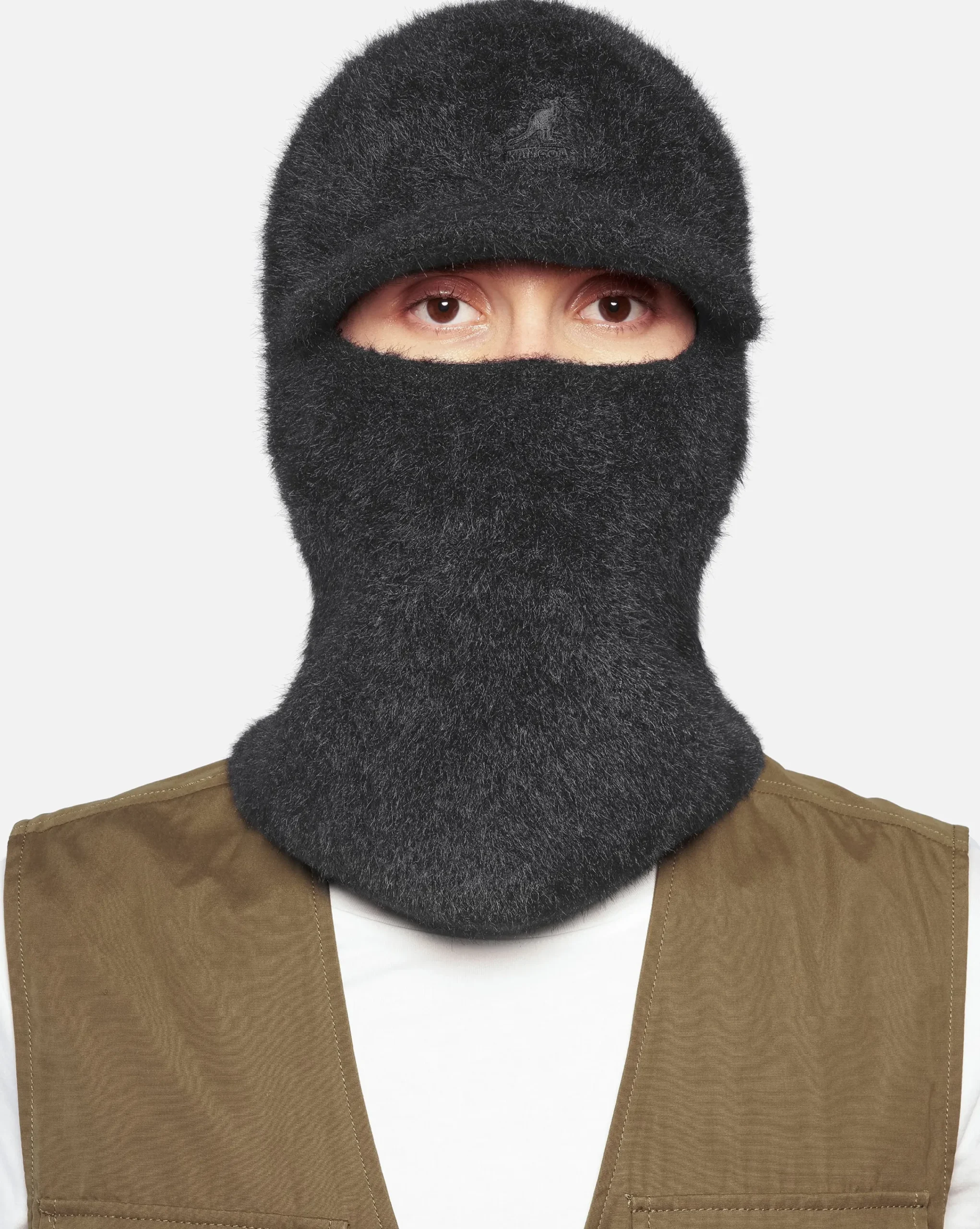 Kangol Faux Fur Balaclava Black