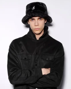 Clearance Kangol Faux Fur Bucket