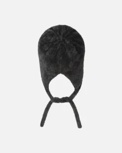 Best Kangol Faux Fur Knit Bonnet Black