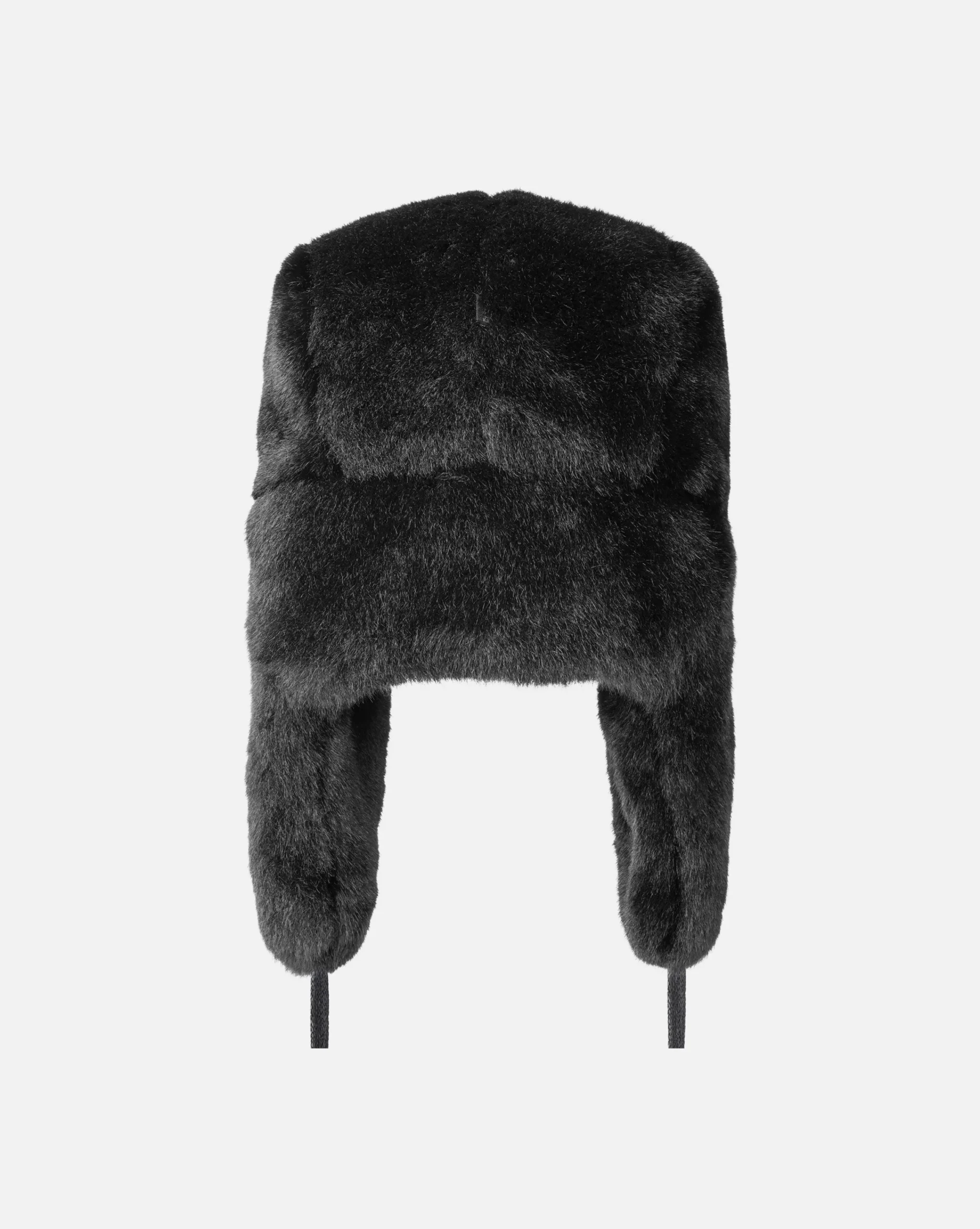 Outlet Kangol Faux Fur Trapper Black