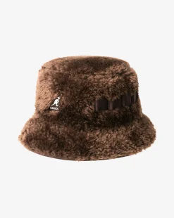 Clearance Kangol Faux Shearling Utility Bucket