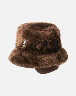 Clearance Kangol Faux Shearling Utility Bucket