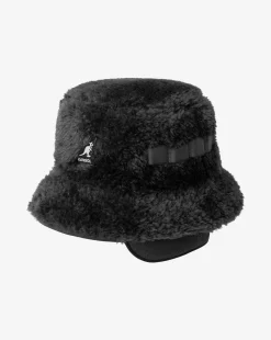 Clearance Kangol Faux Shearling Utility Bucket