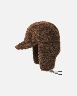 Outlet Kangol Faux Shearling Utility Flap Cap