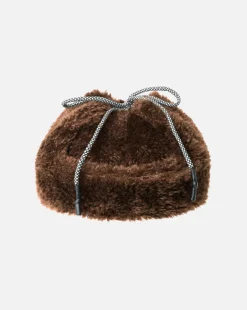 Outlet Kangol Faux Shearling Utility Flap Cap