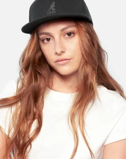 Hot Kangol FlexFit® Flat Peak Baseball Black