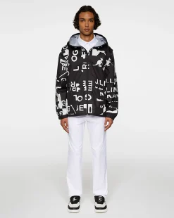 Online Kangol x J.Lindeberg All Gear Outerwear JL Kangol Black White L