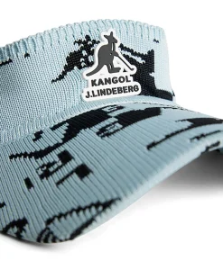 Kangol x J.Lindeberg Astoria Jacquard Visor Winter Sky