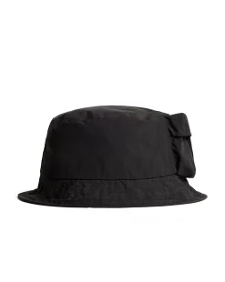 Kangol x J.Lindeberg Banks Packable Bucket Hat Black
