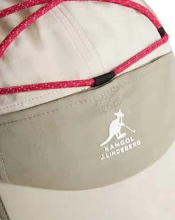 Hot Kangol x J.Lindeberg Coleman All The Gear Cap Vintage Khaki