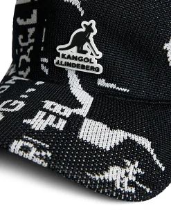 Outlet Kangol x J.Lindeberg Cooper Jacquard Adj Spacecap Black