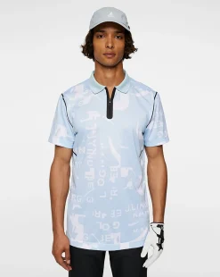 Discount Kangol x J.Lindeberg Miro Print Polo