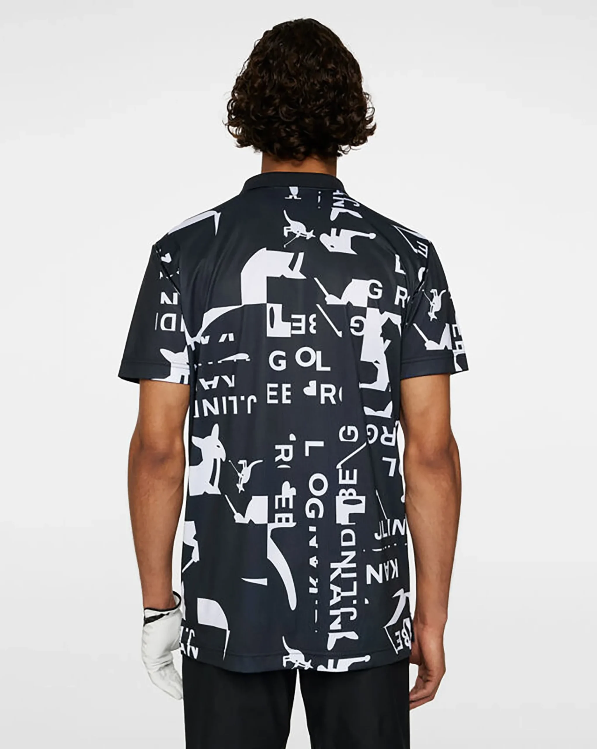 Discount Kangol x J.Lindeberg Miro Print Polo