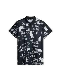 Discount Kangol x J.Lindeberg Miro Print Polo
