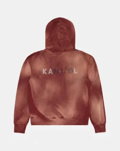 Best Kangol x NGO Hooded Sweatshirt Brick