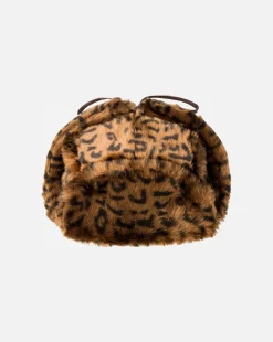 Discount Kangol Leopard Trapper