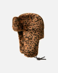 Discount Kangol Leopard Trapper