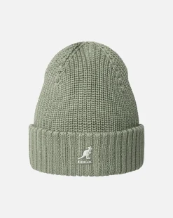 New Kangol Merino Wool Rib Beanie
